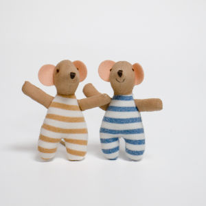1PCS Soft Plush Mouse Doll Toy - Holiday Birthday Gift Room Decor Pretend Play Stuffed Animal for Kids