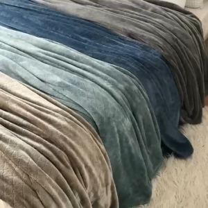 นาโนผ้าห่ม ผ้าห่ม เหมาะสำหรับใช้ในบ้าน ออฟฟิศ นุ่ม ผ้าห่มพกพา ความคงทน พับเก็บได้