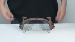 BOOIU Tactical Helmet Wendy 3.0 Goggles Multi-Angle Adjustment Ex3.0 Rail Anti-Fog Glasses Outdoor Goggles Protection Equipment