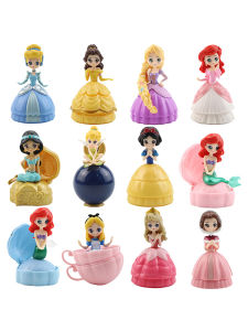 Mini Cute Princess Capsule Toy Crane Machine Capsule Ball Children Puzzle Egg Capsule Toy Kindergarten Toy Eggs Girl Gift