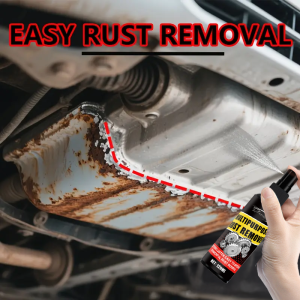 Car Chassis Rust Remover - Multi-Purpose Anti-Rust Solution for Iron Metal Surfaces，for Metal Parts Protection Against Oxidation