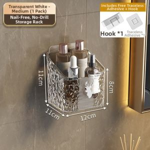 XUNHUAI | Hanging Wall-Mounted Non-Drilling Towel Organizer