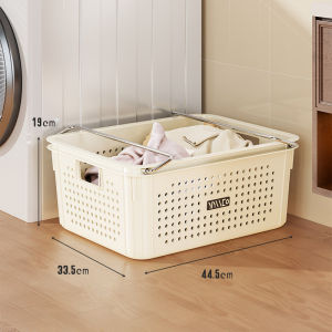 BAIMANG | Large Capacity Aesthetic Mobile Storage Basket