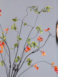 Artificial Flower Rattan Decoration Vine Artificial Deadwood Leaves Dried Wood Branches Green Plant Leaves Floriculture Decoration Landscaping