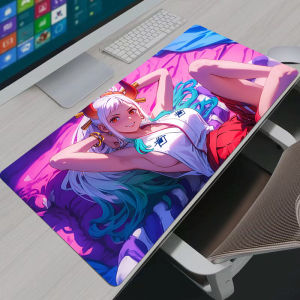 Bandai | One Piece Yamato Mouse Pad Notbook Xxl Large Keyboard NonSlip Rubber Computer Carpet Desk Mat PC Gamer MousePad Youth Gifts