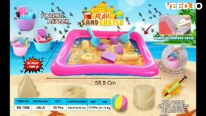 ( BISA COD ) PACKING DUS TEBAL PROMO Mainan Anak Pasir Ajaib / Magic Sand 05 Kg 500 Gram + Tatakan Balon Sekop Cetakan Ember Pompa ( Komplit ) / Mainan Edukasi Anak / Mainan Anak Laki Laki / Mainan Anak Perempuan SNI Murah