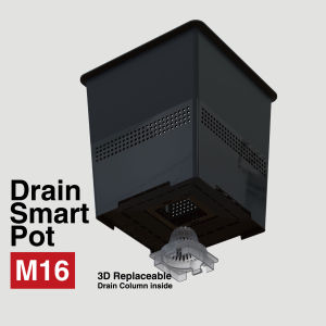 EARTHWEAR Breathable Eco-friendly Flower Pot Control Root Cactus Planter Block Root Air Permeable Simple Style Desktop Ground Use