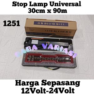 LAMPU STOP LAMP UNIVERSAL 30CM tipe 1251 F
