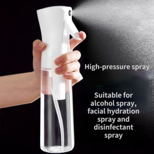Spray Bottle 200ml 300ml 500ml Continuous Spray Nano Fine Mist Sprayer Alcohol Atomizer Dispenser Hair Perfume Spray Bottle Portable Reusable Beauty Spray Bottle Kettle Alcohol Disinfectant
