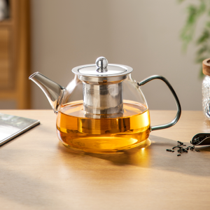 YIHUTEA | Tea and Boiling Pot Glass Thickened Separation Design For Home And Office