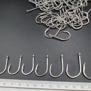 เบ็ดทางเดียว 4x ตัวเบ็ดสแตนเลส มีให้เลือกหลายขนาด เบ็ดตูดรู, เบ็ดจิ๊กทะเล, บริษัท R92