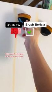Brush Bedak Brush Foundation Cushion Korea Original Professional Foundation Brush Kuas Make Up Kuas Bedak Tabur Powder SH AB05