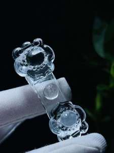 天然白水晶黄水晶如意吊坠（大小尺寸都有，需要其他尺寸请联系客服)     Natural white crystal topaz crystal pendant （All sizes are available. Please contact customer service for other sizes）