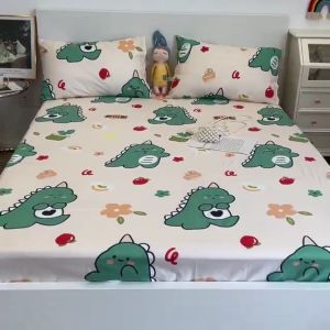 Abraca Dabra ผ้าปูที่นอน เนื้อผ้าฝ้าย ขนาด 3.5-6 ฟุต ผ้านุ่ม ดีไซน์ใหม่