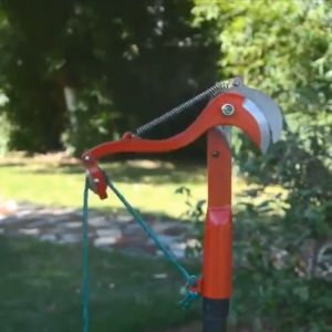 ToolHub กรรไกรตัดแต่งยอดกิ่งไม้ที่สูง กรรไกรตัดกิ่งต้นไม้ผลไม้ แบบขยายได้กรรไกรตัดแต่งกิ่ง แบบสูงเครื่องมือตัดแต่งสวนพร้อมเชือก