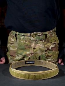 2025IDOGEAR Small Steel Scorpion Tactical Inner Waist Belt: 1.5 Inch Soft Waist Belt with Multi-Functional Magic Tape Hook and Loop