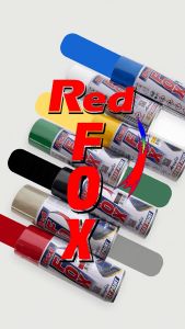 RED FOX ACRYLIC SPRAY PAINT สีสเปรย์ เรดฟ็อกซ์ สเปรย์อะคลิลิค