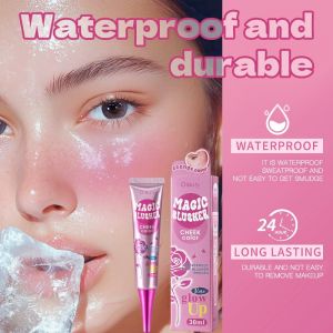 Shimmering Warm Color Changing Liquid Blush Color Makeup Smokey Magic Shimmering Blush