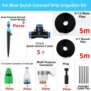 Solar Automatic Smart Timer Sprinkler Irrigation System for Gardens Balconies Potted Plants