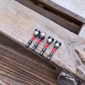 Professional PH2 Adjustable Magnetic Screwdriver Bits 50mm Positioning Tool For Wood Floor Installation 1Set
