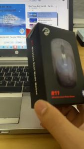Chuôt không dây Bluetooth 2.4G chính hãng RIYUE R11 pin dùng lâu
