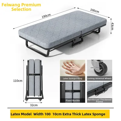 FWTDF | Portable Single Folding Bed for Nap and Office