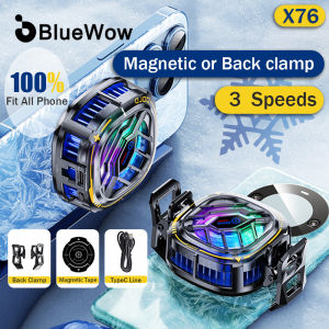 BlueWow X76 Phone Radiator for Mobile Phone Phablet Fan Semiconductor Mobile Phone Cooler Gaming Cooler Mobile Phone