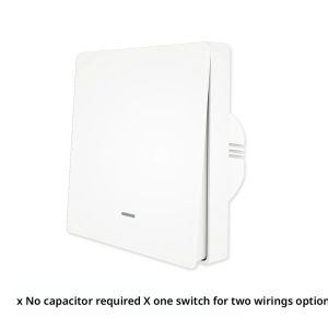 MOES สมาร์ทสวิทช์ไฟ Tuya ZigBee ไม่มี Neutral Wire ไม่ต้องใช้ตัวเก็บประจุ Smart Life 2/3 Way ทํางานร่วมกับ Alexa Google Home 2mqtt