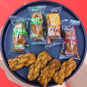 Hunts Small Crispy Sesame Sugar Snacks Individually Packaged Chinese Pastry Snacks Leisure Food Sea Weed Onion Flavored