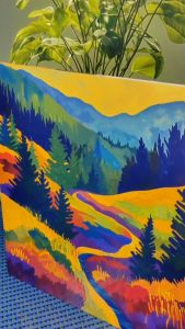 HIMALAYA40*40 Bedroom Dining Room Living Room Office Hotel NATURE Paintings DESIGN