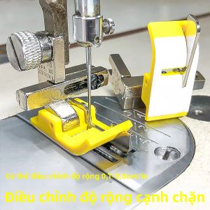 Máy May Đế Bằng Vi Tính Có Thể Điều Chỉnh Dao Nhựa Bấm Chân Oxford Edge Hướng Dẫn Thẳng Khâu Dòng Điều Khiển