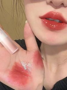 Novo Glossy Mirror Lipstick Lip Glaze Moisturizing and Nourishing Lipstick Good-looking Pure Desire Plain Face White Official Flagship Store