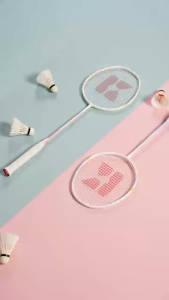 Vợt cầu lông đôi cấp độ KUMPOO RS-01 Vợt cầu lông siêu nhẹ bằng sợi Carbon. Vợt cặp đôi Vợt