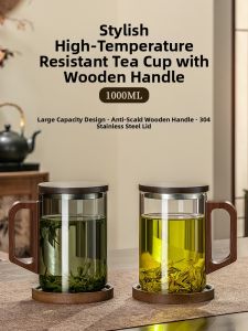 CRISTALGLASS | Heat-Resistant Wooden Tea Coaster