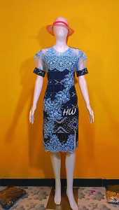 DRESS TENUN MIK BROKAT