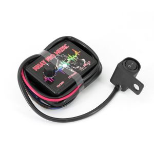 Hộp điều khiển còi 12 tông màu sửa đổi cho xe máy có công tắc độc lập điều chỉnh còi phổ thông 12V 24V