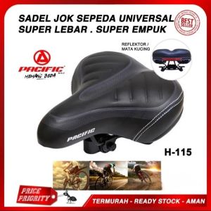 Jok per sepeda Pacifik tapak lebar sudah per sadel jok sepeda lipat CTB/jok sepeda BMX siap pakai