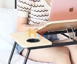 HOMYNEST Meja Laptop Lipat Portable Foldable Desk Zoomer Serbaguna Berkualitas