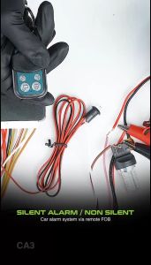 ALARM UNIVERSAL MOBIL ANTI MALING ORIGINAL 9NINE LUMINOS LED SECURICLE CA3 + REMOT