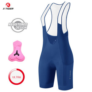 x-tiger | X-TIGER Cycling Bib Shorts Women 5D Thick Padding Mountain Road Bike Bib Shorts Summer UV Protection Pro Cycling Tights Shorts