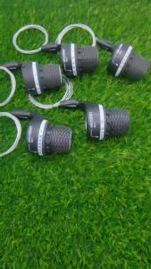 MicroSHIFT M25 Twist Shifter Dành Cho Xe Đạp Leo Núi MTB Xe Đạp Gấp 3x5/6/7/8 Tốc Độ 18/21/24 Tốc Độ Bộ Chuyển Số Xe Đạp Hệ Thống Chuyển Số Cơ Khí