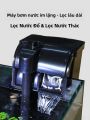 sunsun | Bể Cá Mini Thủy Tinh Trắng Trên Bàn Với Cảnh Quan Đầy Đủ. 