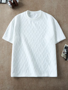 OUMULONG | White Floral Short Sleeve Tshirt