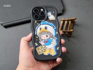 Case Macaron Gelombang Gambar Kuromy Zoopia & Lina Bell Duck Sweet Cat GCB-02 Softcase