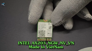 [ BH 12th ]Card WIFI Intel AX203NGW_VN 2.4 5 GHz (80MHz)  Bluetooth 5.2