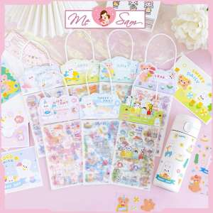 Miếng dán Sticker hoạt hình trang trí sổ tay điện thoại cốc nước cute dễ thương Shop Mẹ Sam