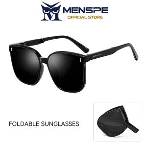 MENSPE Foldable Sunglasses Fashion Large Frame Sunglasses UV400 Protection Polarized Sunglasses Eyes Protection Eyewear Sun Glasses For Men Women Driving Hiking