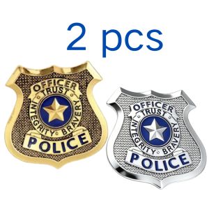 Disney | Zootopia 2 Zootropolis Metal Badge Brooch Judy Hopps Police Pin for Women Men Lapel Pin Jewelry