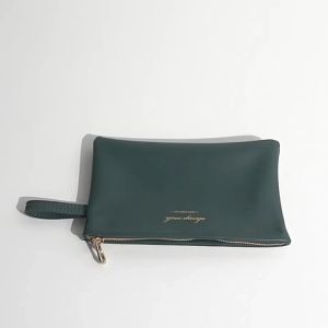 *DEC DEALS* Classic Leather Multipurpose Zipper Storage Bag Earphone Pouch Coins Purse Accessories Organizers