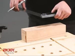 PS 40X60 -Penggaris Siku L Tebal Panjang 40x60 cm Penggaris Tukang Kayu WoodWorking Tools